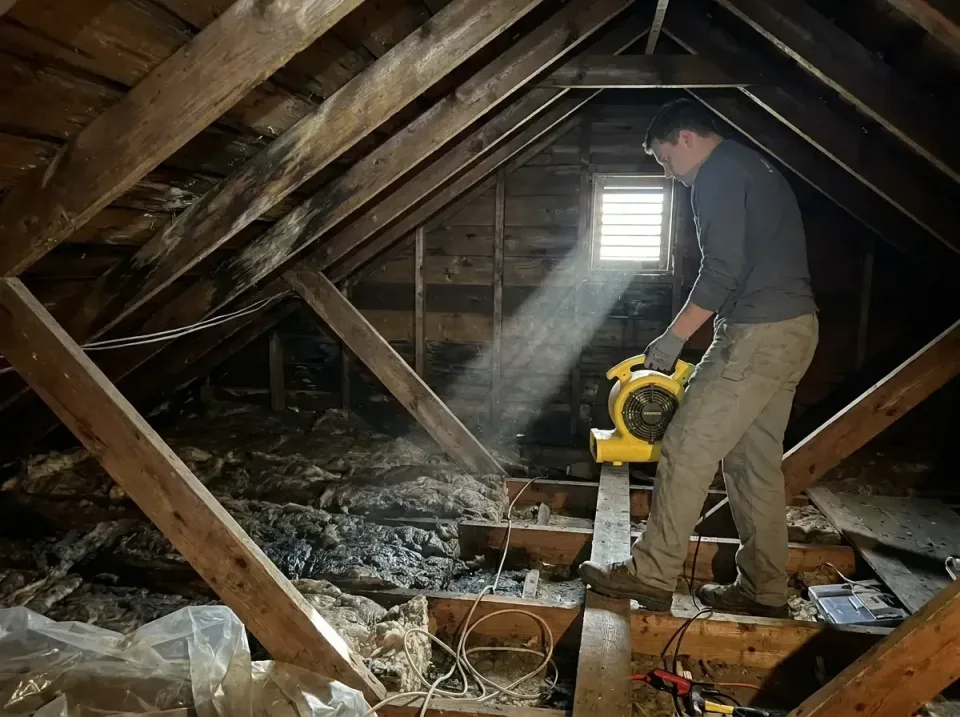 attic-water-damage-drying-proc-007 — frequently asked questions, Emergency Water Extraction & 24/7 Flood Response in Linda,…